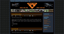 Desktop Screenshot of airsoftforce.sakal.sk